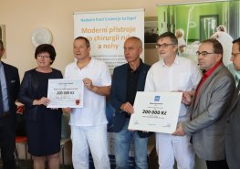 Fond S námi je tu lépe! získal dar od Ústí nad Orlicí a České Třebové