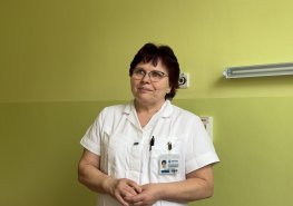 Božena Vávrová pracuje ve Svitavské nemocnici 38 let. „Neměnila bych,“ říká