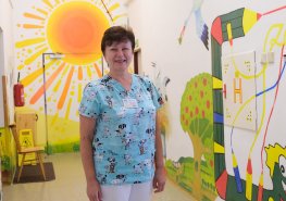 „Pediatrie je i pro mladé lékaře výbornou školou,“ říká primářka dětského oddělení