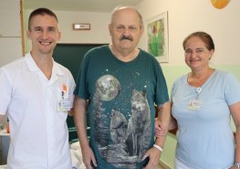 „V Pardubické nemocnici mi zachránili život,“ řekl Ilja Driženko