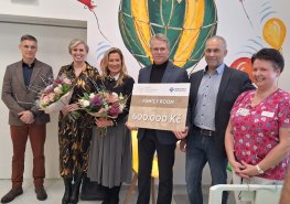 Pardubická nemocnice má rodinný pokoj pro dětské pacienty a jejich rodiny