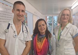 Empatie, odbornost a úsměv: Inspirativní stáž v Geriatrickém centru Pardubické nemocnice