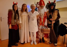 Mikulášská návštěva: oddělení Litomyšlské nemocnice zaplavila sváteční nálada