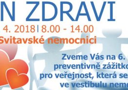 Pozvánka na Den zdraví ve Svitavské nemocnici