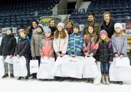 Jehlička jen trošku píchne, malovaly děti. Nejlepší byly oceněny v Tipsport aréně