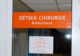 Oddělení dětské chirurgie se přesouvá do budovy „staré chirurgie“