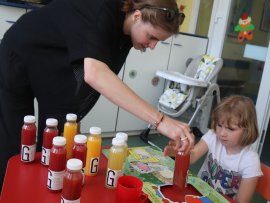 džusy v Pardubické nemocnici