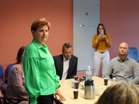 Setkání se sponzory v Orlickoústecké nemocnici