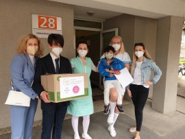 Středeční nadační povzbuzení s dětmi z Dětského domova