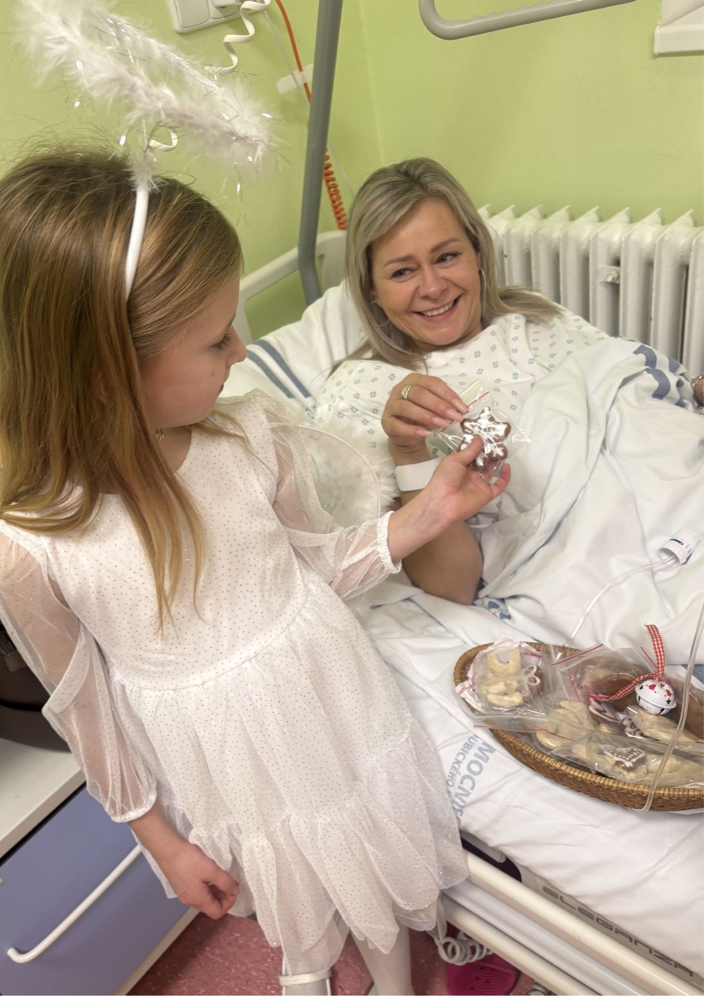 Mikuláš ve Svitavské nemocnici