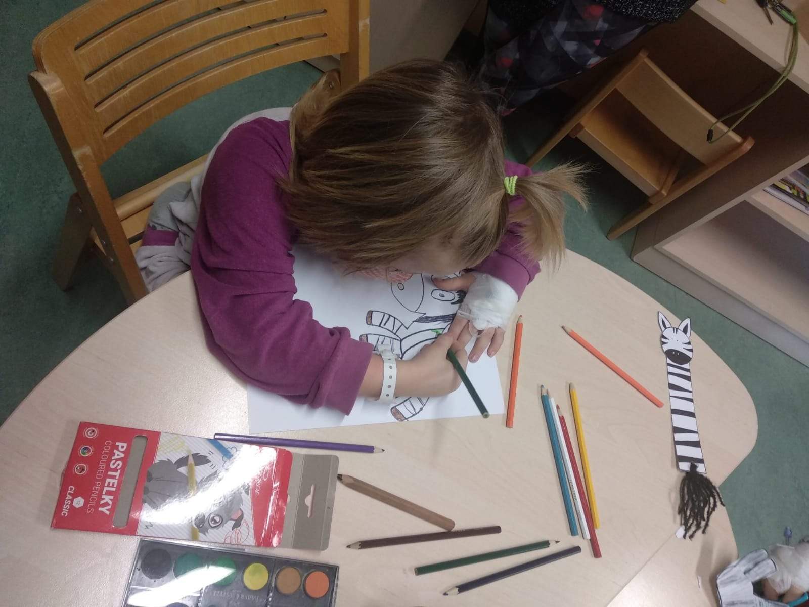 I STONAT SE DÁ S ÚSMĚVEM aneb leden 2021 na dětském oddělení