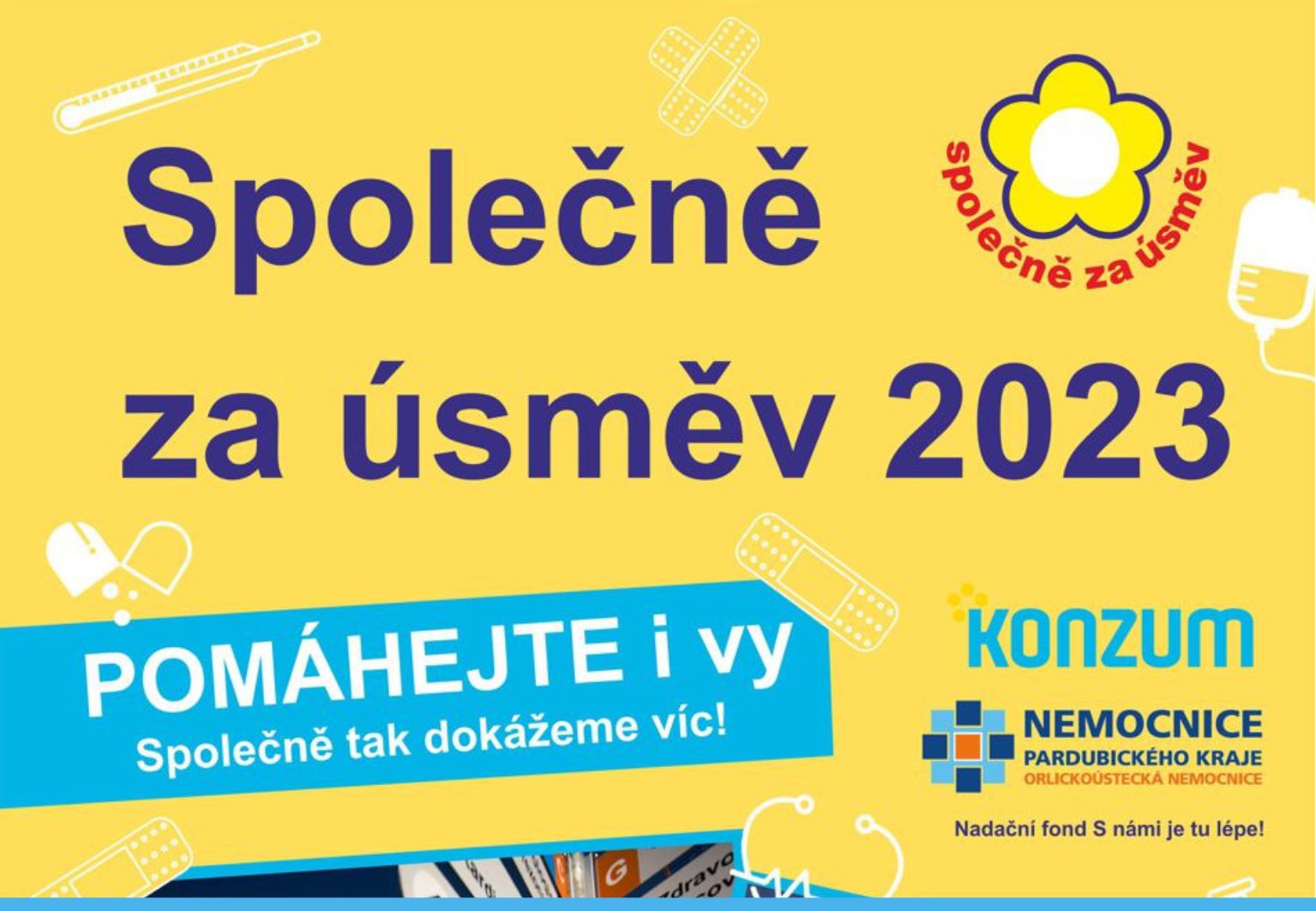 Sbírka Společně za úsměv podporuje Orlickoústeckou nemocnici