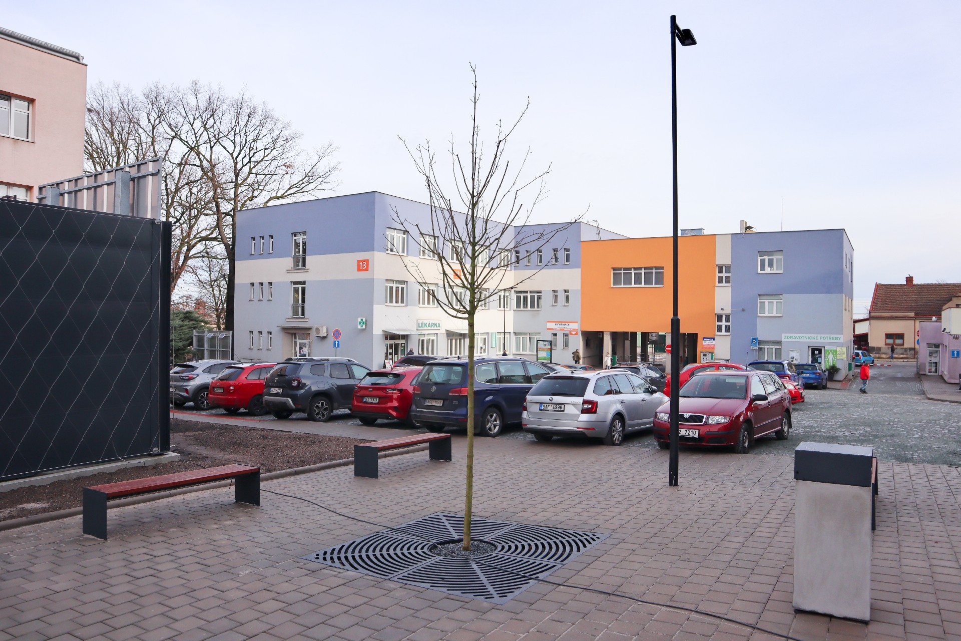 Dopravní situace v Pardubické nemocnici se vrací k normálu