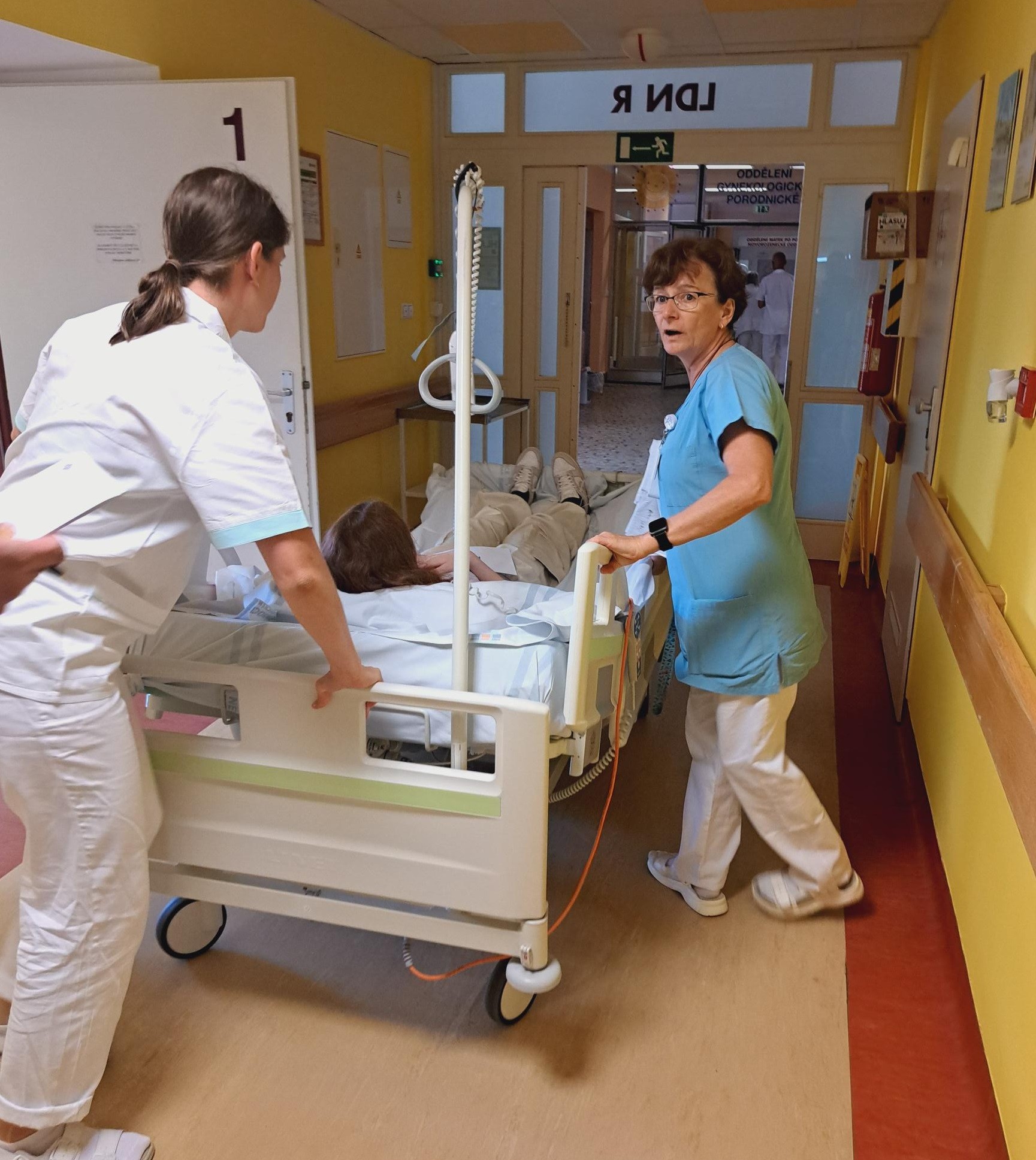 Cvičná evakuace proběhla na jedničku