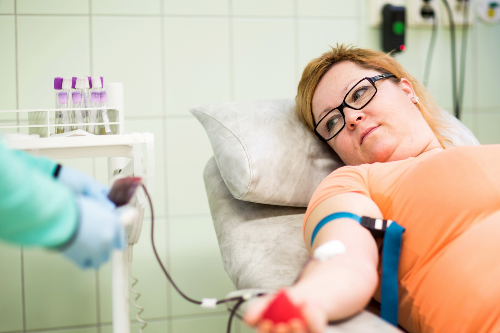 V Pardubické nemocnici dnes byly zahájeny Valentýnské odběry krve