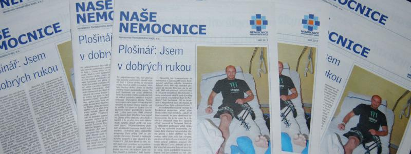 Vyšlo třetí letošní číslo magazínu Naše nemocnice o Nemocnici Pardubického kraje