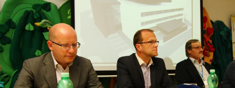 Předseda vlády České republiky Bohuslav Sobotka navštívil Orlickoústeckou nemocnici