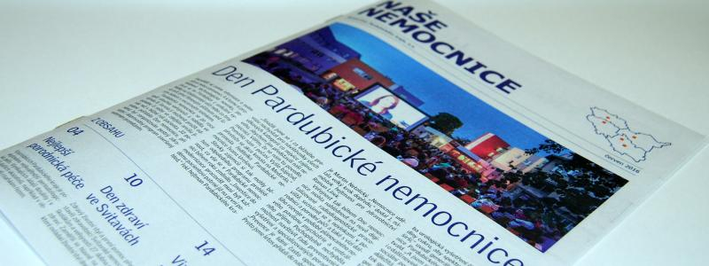 Vyšlo druhé letošní číslo magazínu Naše nemocnice o Nemocnici Pardubického kraje