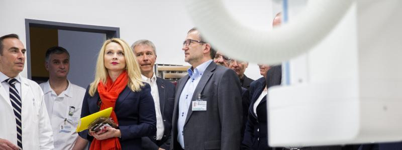 Náměstkyně ministra zdravotnictví se seznámila s novinkami Pardubické nemocnice