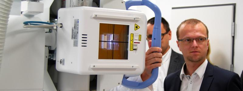 Digitální rentgeny urychlí vyšetření i v nemocnici v Pardubicích