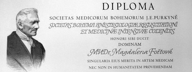 Primářka Fořtová získala významné ocenění. Obdržela čestné členství ČSARIM